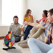 Winspin Wheel Tabletop Prize Wheel Dry Erase 15" 10-Slot