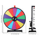 TheDisplayOutlet WinSpin Prize Wheel Tabletop Dry Erase Spinning Wheel 24" Image