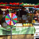 TheDisplayOutlet 24" Prize Wheel with Acrylic Sign Holder 8.5 x 11 Image