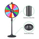 TheDisplayOutlet 24" Prize Wheel with Acrylic Sign Holder 8.5 x 11 Image