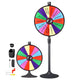 TheDisplayOutlet WinSpin 24" Prize Wheel Round Base Stand Spinning Wheel Image