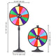 WinSpin 24" Prize Wheel Round Base Stand Spinning Wheel