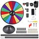 TheDisplayOutlet WinSpin Prize Wheel 36" Large Spinning Wheel Round Base Stand Image