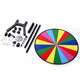 TheDisplayOutlet 48" Prize Wheel Rolling Stand Trade Show Spin Wheel Image