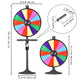 TheDisplayOutlet 24" Prize Wheel with Acrylic Tray 8"x9.5" Image