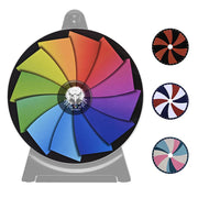 TheDisplayOutlet Custom Prize Wheel Templates(4x) for 12" Spin Wheel Image