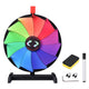 TheDisplayOutlet WinSpin 15" Tabletop Prize Wheel Dry Erase 12-Slot Image