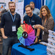 TheDisplayOutlet WinSpin Prize Wheel 18" Tabletop Dry Erase Wheel 12-Slot Image