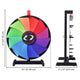 TheDisplayOutlet WinSpin Prize Wheel 18" Tabletop Dry Erase Wheel 12-Slot Image
