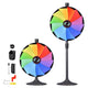 TheDisplayOutlet WinSpin 24" Prize Wheel Tabletop Floor Stand Stable Base 12-Slot Image