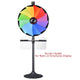 TheDisplayOutlet WinSpin 24" Prize Wheel Tabletop Floor Stand Stable Base 12-Slot Image