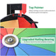 TheDisplayOutlet WinSpin Prize Wheel 24" Tabletop Spinning Wheel Dry Erase Image