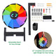 TheDisplayOutlet WinSpin Prize Wheel 12" 12 Slots Wall Mounted & Tabletop Image