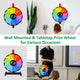 TheDisplayOutlet WinSpin Prize Wheel 12" 12 Slots Wall Mounted & Tabletop Image