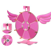 TheDisplayOutlet Spinning Prize Wheel Tabletop 12" Trade Show Prize Wheel Image