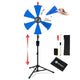 TheDisplayOutlet 24" Portable Modular Prize Wheel with Tripod Stand 12-Slot, Modular Prize Wheel Image