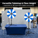 TheDisplayOutlet 24" Portable Modular Prize Wheel with Tripod Stand 12-Slot Image