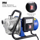 TheDisplayOutlet Electric Water Pump Sump Pump Stainless Steel 3/4HP Image
