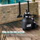 TheDisplayOutlet 12" Pool Sand Filter and Pump for Above Ground Image