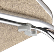 Heavy Duty Steel Step Stool with Handrail Holds 330lbs