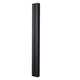 TheDisplayOutlet Mobile Computer Cart 32" Aluminum Pole Replacement, Black Image