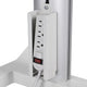 TheDisplayOutlet Power Strip Holder for Laptop Computer Carts Image