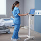 TheDisplayOutlet Printer Shelf for Computer Carts, Laptop Carts Image