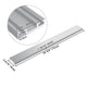 TheDisplayOutlet Dual Monitor Arm Crossbar Holds up to 32" Monitors, 28" Silver Image