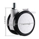 TheDisplayOutlet 3 inch Swivel Casters with Locks Set(2) for Computer Laptop Cart Image