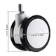 TheDisplayOutlet 3 inch Swivel Casters Set(2) for Computer Laptop Cart Image
