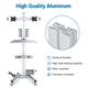 TheDisplayOutlet NexusX Mobile Computer Cart with Power Dual Monitor Mount Image