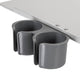Mobile Laptop Desk Cart with Power Outlet