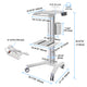 TheDisplayOutlet Mobile Laptop Cart with Power Outlet Image