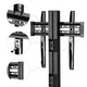 TheDisplayOutlet Rolling TV Stand with Laptop Shelf for 32 to 65in Screen Image