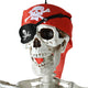 TheDisplayOutlet 5'5" Full Body Cowboy Pirate Skeleton Posable Halloween Decoration, Pirate Image