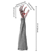 Lawn Zombie Hands 4 Pairs Scary Fake Hands Outdoor Decorations