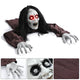 TheDisplayOutlet Halloween Decoration Zombie with Lighted Eyes Animatronic Image