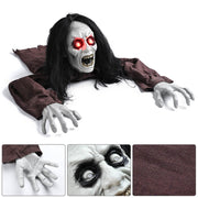 Halloween Decoration Zombie with Lighted Eyes Animatronic