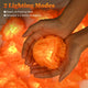TheDisplayOutlet 20' Marigold Lights 40 LEDs Halloween Garland Day of Dead, 2ct. Image
