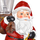 Christmas Santa Figurine with LED Bulb Battery Operated 2ct/pk
