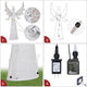 TheDisplayOutlet 67" Large Lighted Angel Outdoor Christmas Display Image