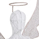TheDisplayOutlet 67" Large Lighted Angel Outdoor Christmas Display Image