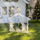 TheDisplayOutlet Large 4ft Twinkle Lighted Nativity Scene Set for Yard Christmas Image