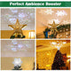 TheDisplayOutlet Lighted Tree Topper Projector (Star Snowflake Options) Image