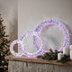 TheDisplayOutlet 3pcs Light Up Wreath Outdoor for Door Windows Image