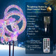 TheDisplayOutlet 3pcs Light Up Wreath Outdoor for Door Windows Image