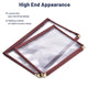 TheDisplayOutlet Clear Menu Covers 40ct/pk 8.5x14 4-Page 8-View Image