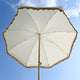 TheDisplayOutlet Patio Umbrella Tilt Wooden 6ft 8-Rib with Sequin Jazz Image
