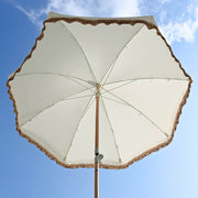 TheDisplayOutlet Patio Umbrella Tilt Wooden 6ft 8-Rib with Sequin Jazz Image