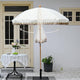 TheDisplayOutlet Patio Umbrella Tilt Wooden 6ft 8-Rib with Sequin Jazz Image